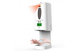 China Desk Stand Indoor Touchless Soap Dispenser With Temperature Sensor supplier
