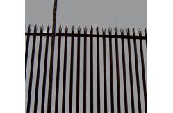 China PVC Coated Metal Palisade Fencing W Pattern D Pattern Garden Fence supplier