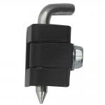 ISO Latch Zinc Alloy Hinges Bright Chrome Metal Window Hinges for sale