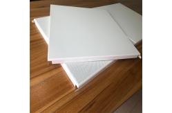 China ISO9001 Clip In Metal Ceiling Tiles Swing Down 600x600 Concealed Ceiling Tiles supplier