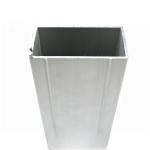 Gray Anodizing Aluminium Sliding Window Frames With Strong Wear Resistance for sale