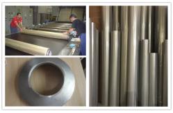 China 71 Hole Diameter Area Nickel Rotary Screen Printing Good Tenacity 165 Mesh supplier