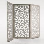 Living Room Stainless Steel Partition Decorative Laser Cut Cold Rolled for sale