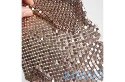 China Embellished Metal Sequin Curtains Mesh Drapes Dividers supplier