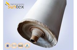 China 600g High Temperature Resistance Silica Fabric For Expansion Joint supplier