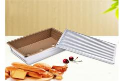 China RK Bakeware China Foodservice NSF Commercial Nonstick Pullman Loaf Bread Mold Pan supplier