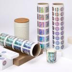 UV Ink Holographic Security Hologram Stickers Inkjet Printing for sale