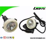 Rechargeable Coal Miner Hard Hat Light 10000lux High Beam 22hrs IP67 Waterproof
