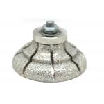 Quartz No3 Grit Granite Bullnose Router Bit 85mm M14 Thread