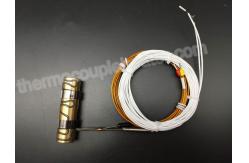 China Brass Nozzle Coil Heaters With Metal Clap For Hot Runner Injection Mold supplier