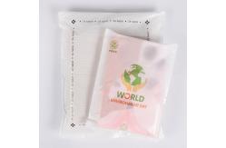 China Custom Logo Printed Biodegradable Clothing Glassine Paper Bag Compostable Translucent Waxed Paper Bag supplier