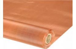 China 1m width Rf Shielding 99.99% Pure Red fine copper mesh supplier