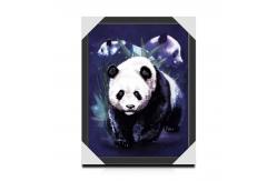 China 25x35cm Lenticular 3D Animal Picture With PS Frame Eco - Friendly Material supplier