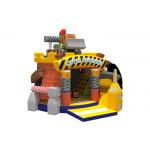 New Design World Themed Painting 5x5x4m Kids Inflatable Jump House for sale