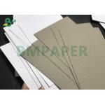 600gsm To 1300gsm High Thick White Top C1S Duplex Board Gray Back 72 * 102cm for sale