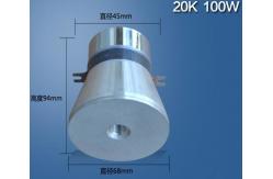 China 20 Khz 100w High Power Ultrasonic Transducer For Ultrasonic Tank Cleaner supplier