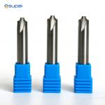 Versatile Carbide End Mill with Varies Cutting Edge Geometry