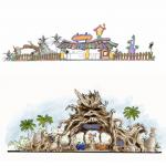 Custom Landscape Design Renderings With 3D Modeling Plant Database And Multilingual Support for sale
