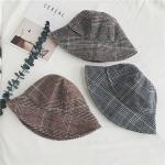 Custom Made Womens Winter Bucket Hats , Plain Waterproof Bucket Hat