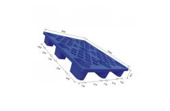 China 1000x800 Warehouse Plastic Pallet Ergonomic Handling HDPE Open Deck Pallets supplier