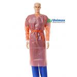 16gsm-45gsm SMS Disposable Isolation Gowns Inspection Rooms Use for sale