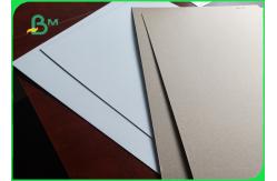China Thikness 1.2mm One Side White Coated Duplex Board Paper In Sheets supplier