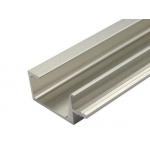 CNC Machined Anodized 6063 0.8-1.5mm thickness Aluminum Kitchen Cabinet Profiles