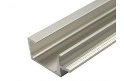 China CNC Machined Anodized 6063 0.8-1.5mm thickness Aluminum Kitchen Cabinet Profiles supplier