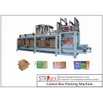 Bottle Carton Case Packer Machine For Lubricating Oil / Aerosol Products Filling Line for sale