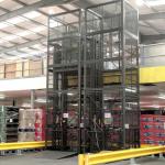Hydraulic 3T Cage Lift 5m 3000kgs Warehouse Cargo Lift Factory Goods Lift for sale