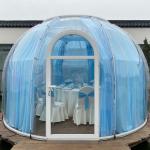 PC Clear Igloo Bubble Tents Connectable Transparent Dome House for sale