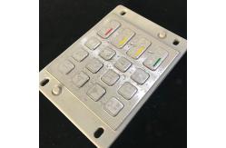 China Metal Waterproof Keypad With Anti Etching Braille Button Laser Engraved Logo supplier