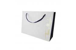 China Custom Branded Paper Advertising Bags Packaging With Design Printing Supplier supplier