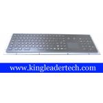 Dust-proof IP65 Industrial Keyboard With Touchpad Stainless Steel With 103 Keys