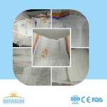 High Absorption Hypoallergenic Disposable Diapers Plain Non Woven For Baby for sale