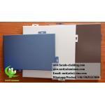 Formed aluminum panel for facade cladding weather proof 3mm thickness for sale