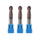 CNC Tungsten Carbide End Mill 2mm 12mm 6mm 200 mm 6 Ballnose Ball Nose Milling Cutters for sale