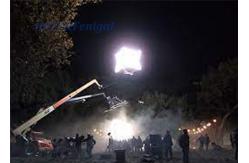 China Customizable Dimmable Film Lighting Balloon RGB Led / HMI Inflatable Film Light supplier