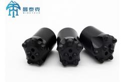 China 34mm 7 Degree Tapered Button Bit With Zin Coated Inside Mining Tools supplier