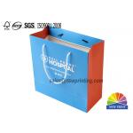 Printed In Spot Color Matt Laminated Portable Paper Packaging Bags For Medical Product for sale