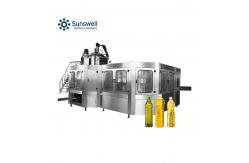 China Sunswell Edible Oil Bottling Liquid Filling Machine 1000ml Capper 5 PLC supplier