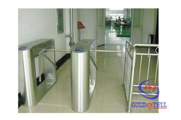 Integrated Tripod Turnstile Gate DC Brushless Card Swipe Entrance Machine