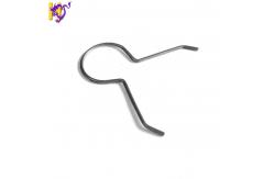 China Customized 4mm Metal Wire Forming Spring Clips Clamp With Zinc Plated supplier