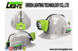 China PC 18000Lux CREE 6.8Ah Underground Cap Lamps IP68 supplier