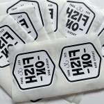 Custom Private Coated Thermal Paper Labels Adhesive Sticker Printing for sale