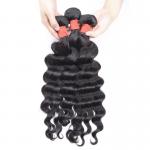 Narural Color Human Virgin Hair Weave , 10A Grade Loose Wave Weave Human Hair for sale
