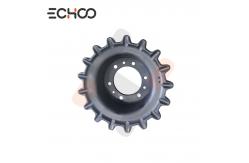China Chain Sprocket Case 440T Skid Track Loader ECHOO TECH Undercarriage Frame supplier