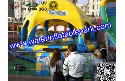 China PVC Flexible Kids Cool  Inflatable Pool Toys With Tent Cover supplier