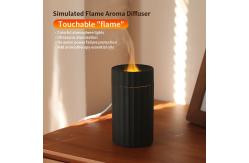 China HOMEFISH Household Portable Aroma Diffuser Flame Car Diffuser Humidifier 100ml supplier