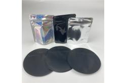China Hologram Plastic Pouches Packaging Stand Up Zipper Bag Childproof supplier